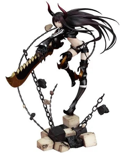 Black ★ Rock Shooter - Black ★ Gold Saw - 1/8 - Anime Ver. (Good Smile Company)ㅤ – Good Smile Company – ActionFigure Brasil