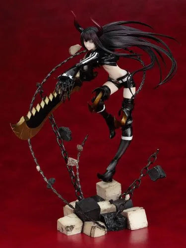 Black ★ Rock Shooter - Black ★ Gold Saw - 1/8 - Anime Ver. (Good Smile Company)ㅤ – Good Smile Company – ActionFigure Brasil