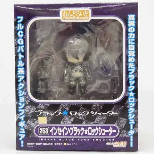 Black ★ Rock Shooter - Insane Black ★ Rock Shooter - Nendoroid #253ㅤ – Good Smile Company – ActionFigure Brasil