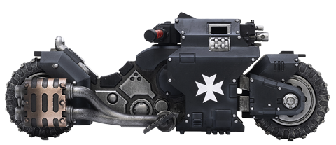 Black Templars Outriders Bike – Joytoy – ActionFigure Brasil
