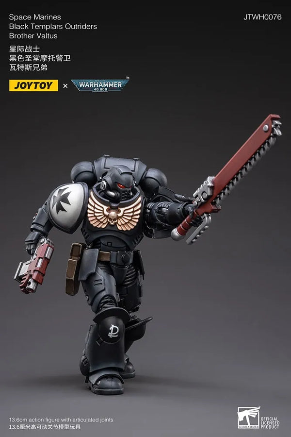 Black Templars Outriders Brother Valtus – Joytoy – ActionFigure Brasil