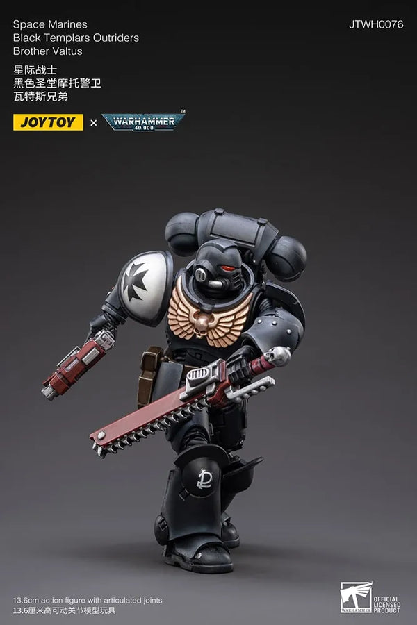 Black Templars Outriders Brother Valtus – Joytoy – ActionFigure Brasil