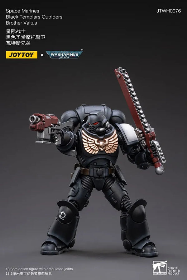 Black Templars Outriders Brother Valtus – Joytoy – ActionFigure Brasil