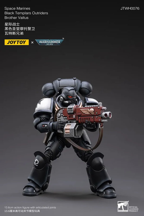 Black Templars Outriders Brother Valtus – Joytoy – ActionFigure Brasil