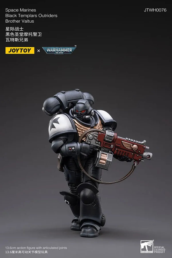 Black Templars Outriders Brother Valtus – Joytoy – ActionFigure Brasil