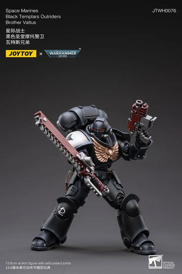 Black Templars Outriders Brother Valtus – Joytoy – ActionFigure Brasil
