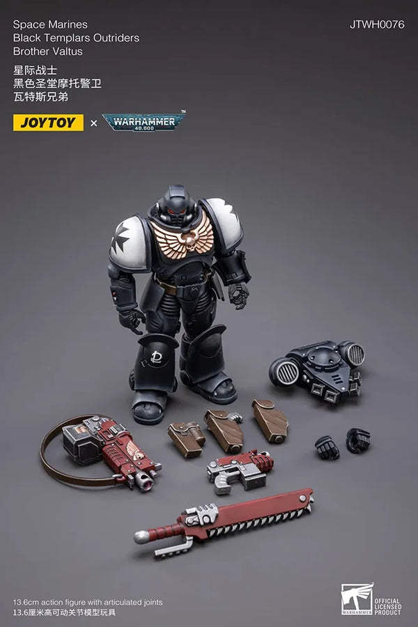 Black Templars Outriders Brother Valtus – Joytoy – ActionFigure Brasil
