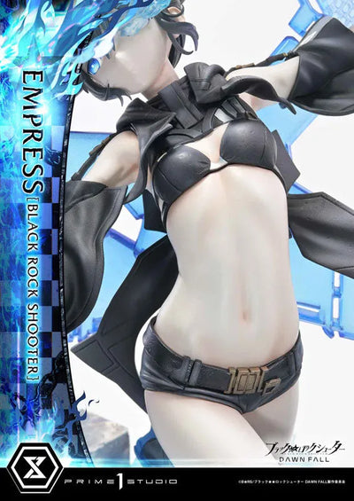 Black★★Rock Shooter: Dawn Fall - Black ★ Rock Shooter - Ultimate Premium Masterline (UPMBRS-01) - 1/4 (Prime 1 Studio)ㅤ – Prime 1 Studio – ActionFigureBrasil — com base expositora