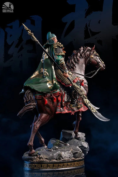 Blade-Wielding Guan Yu (Colored Version) – Infinity Studio – ActionFigure Brasil — detalhe do produto