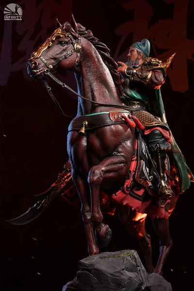 Blade-Wielding Guan Yu (Colored Version) – Infinity Studio – ActionFigure Brasil — embalagem