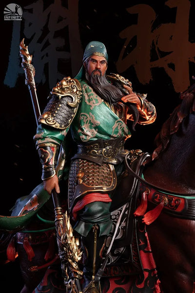 Blade-Wielding Guan Yu (Colored Version) – Infinity Studio – ActionFigure Brasil — acessórios