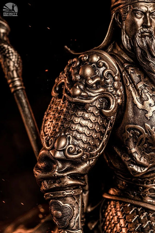 Blade-Wielding Guan Yu (Colored Version) – Infinity Studio – ActionFigure Brasil