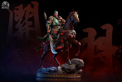 Blade-Wielding Guan Yu (Colored Version) – Infinity Studio – ActionFigure Brasil — detalhe do produto