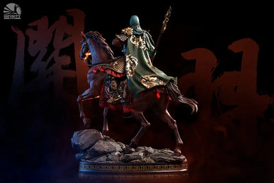 Blade-Wielding Guan Yu (Colored Version) – Infinity Studio – ActionFigure Brasil — embalagem