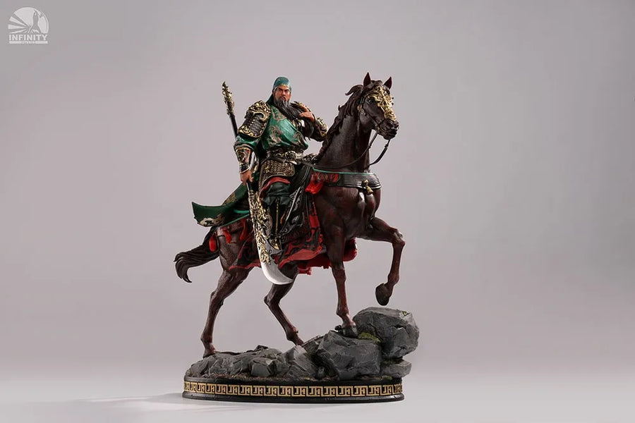 Blade-Wielding Guan Yu (Colored Version) – Infinity Studio – ActionFigure Brasil