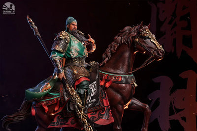 Blade-Wielding Guan Yu (Colored Version) – Infinity Studio – ActionFigure Brasil — iluminação de estúdio