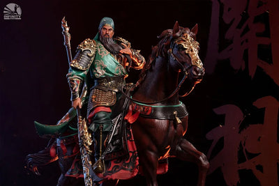 Blade-Wielding Guan Yu (Colored Version) – Infinity Studio – ActionFigure Brasil — detalhe do produto