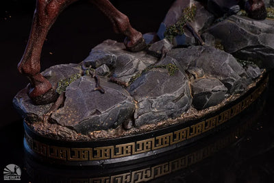 Blade-Wielding Guan Yu (Colored Version) – Infinity Studio – ActionFigure Brasil — close