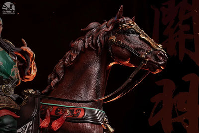 Blade-Wielding Guan Yu (Colored Version) – Infinity Studio – ActionFigure Brasil — embalagem