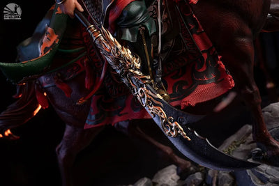 Blade-Wielding Guan Yu (Colored Version) – Infinity Studio – ActionFigure Brasil — acessórios