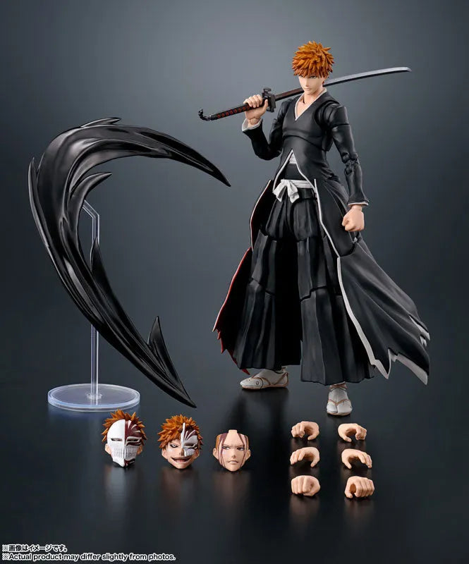 Bleach - Kurosaki Ichigo - S.H.Figuarts - Getsuga Tensho (Bandai Spirits)ㅤ – Bandai Spirits – ActionFigure Brasil