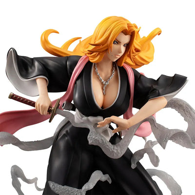 Bleach - Matsumoto Rangiku - G.E.M. - Arrancar Hen (MegaHouse) [Shop Exclusive]ㅤ – MegaHouse – ActionFigureBrasil — com base expositora
