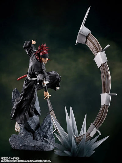 Bleach Sennen Kessen-hen - Abarai Renji - Figuarts ZERO - The Blood Warfare (Bandai Spirits)ㅤ – Bandai Spirits – ActionFigure Brasil — ângulo diferente