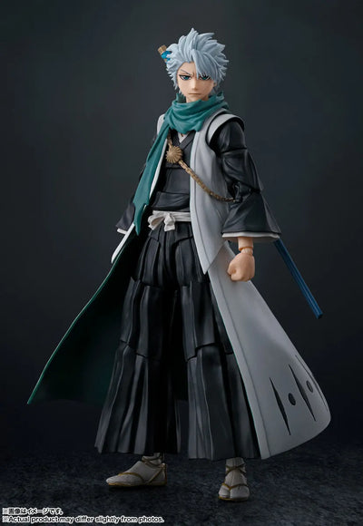 Bleach Sennen Kessen-hen - Hitsugaya Toushirou - S.H.Figuarts (Bandai Spirits)ㅤ – Bandai Spirits – ActionFigure Brasil — ângulo diferente