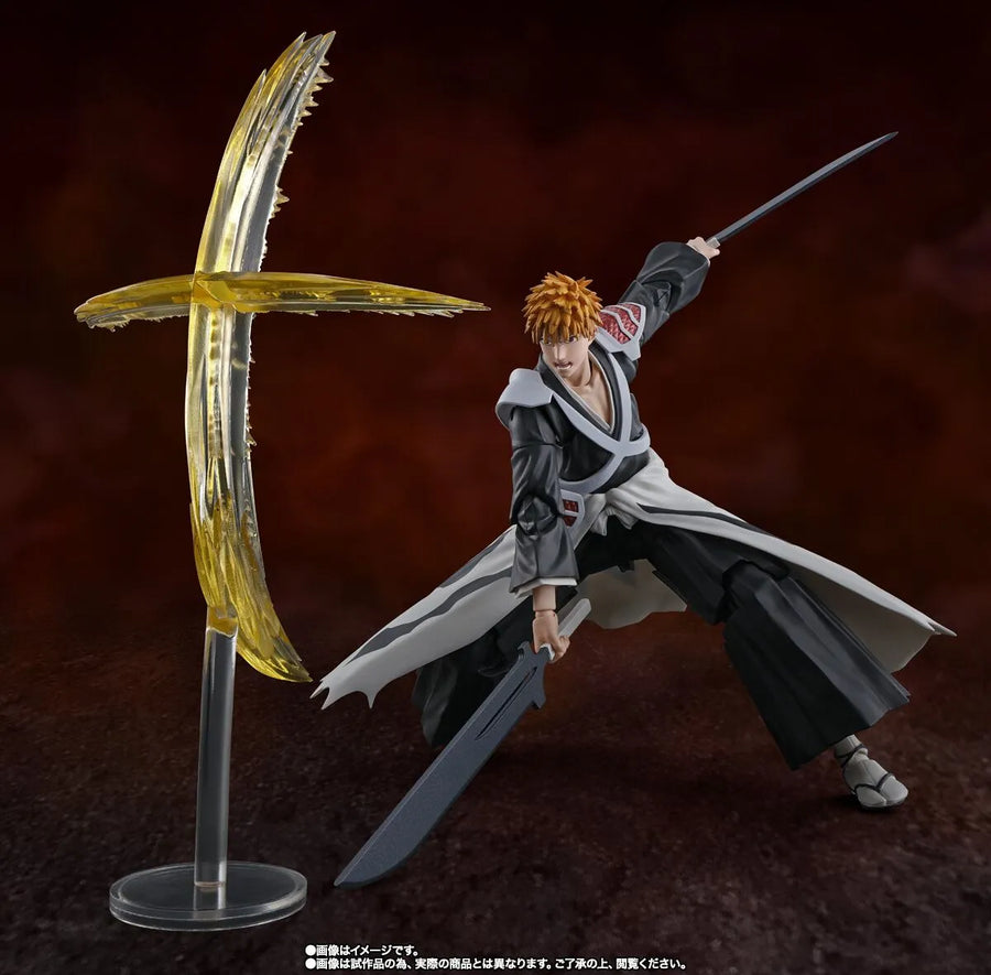 Bleach Sennen Kessen-hen - Kurosaki Ichigo - S.H.Figuarts - Dual Zangetsu (Bandai Spirits) [Shop Exclusive]ㅤ – Bandai Spirits – ActionFigureBrasil