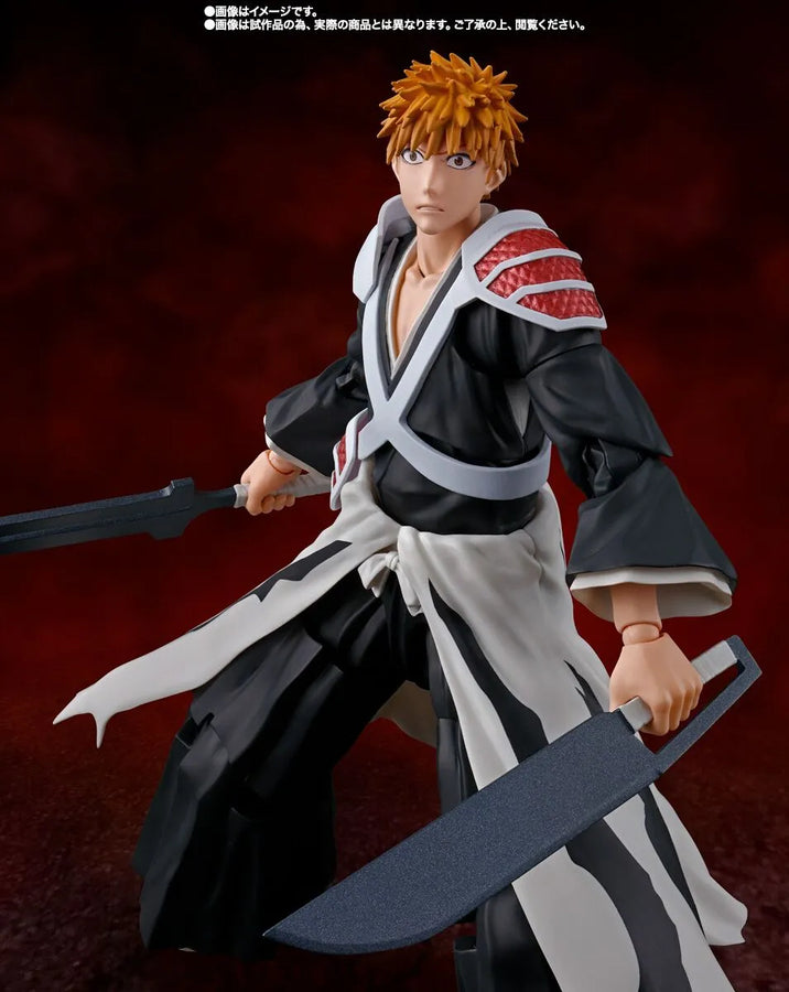 Bleach Sennen Kessen-hen - Kurosaki Ichigo - S.H.Figuarts - Dual Zangetsu (Bandai Spirits) [Shop Exclusive]ㅤ – Bandai Spirits – ActionFigureBrasil