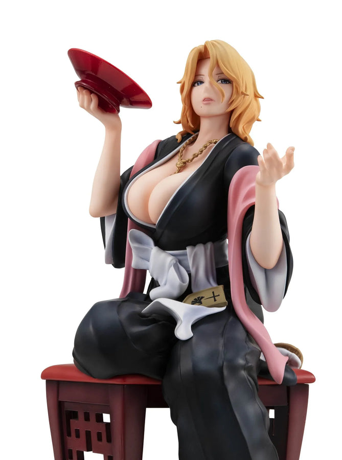 Bleach Sennen Kessen-hen - Matsumoto Rangiku - G.E.M. - Horoyoi ver. (MegaHouse) [Shop Exclusive]ㅤ – MegaHouse – ActionFigureBrasil