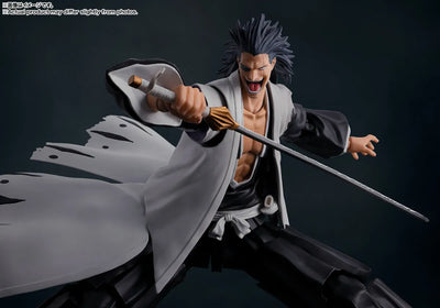 Bleach Sennen Kessen-hen - Zaraki Kenpachi - S.H.Figuarts (Bandai Spirits)ㅤ – Bandai Spirits – ActionFigure Brasil — embalagem
