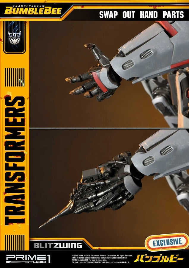 Blitzwing (Exclusive Version) Transformers: Bumblebee (Film) – Prime1Studio – ActionFigure Brasil