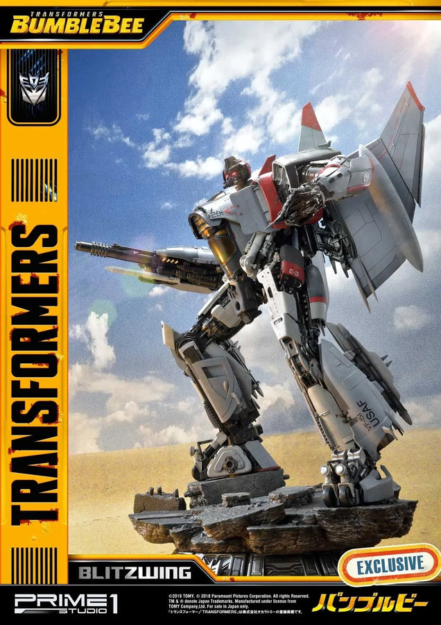 Blitzwing (Exclusive Version) Transformers: Bumblebee (Film) – Prime1Studio – ActionFigure Brasil