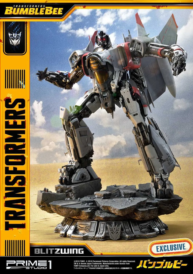 Blitzwing (Exclusive Version) Transformers: Bumblebee (Film) – Prime1Studio – ActionFigure Brasil