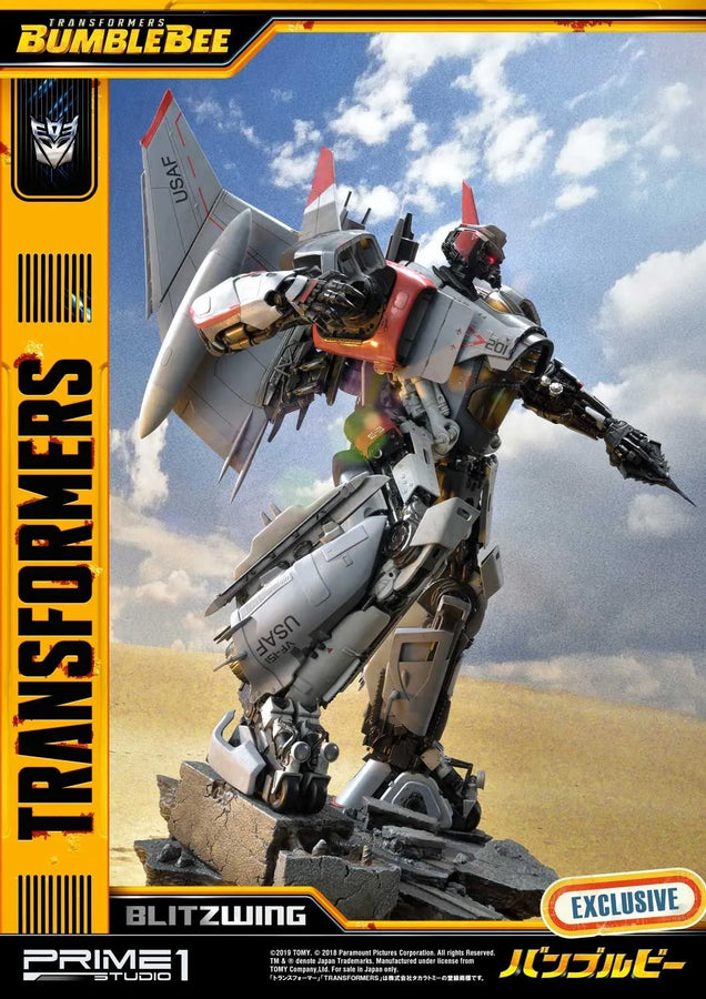 Blitzwing (Exclusive Version) Transformers: Bumblebee (Film) – Prime1Studio – ActionFigure Brasil