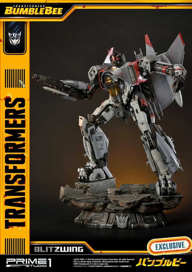 Blitzwing (Exclusive Version) Transformers: Bumblebee (Film) – Prime1Studio – ActionFigure Brasil