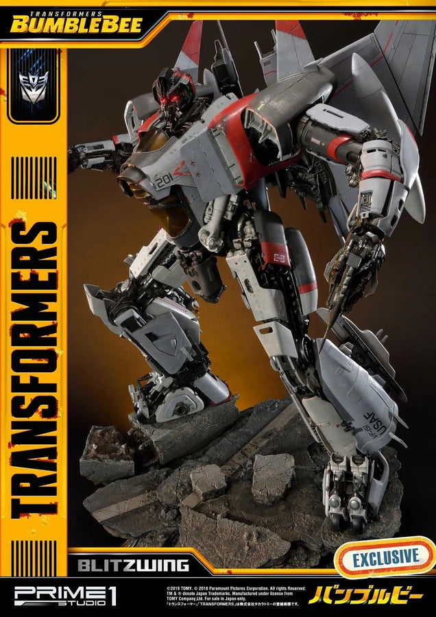 Blitzwing (Exclusive Version) Transformers: Bumblebee (Film) – Prime1Studio – ActionFigure Brasil