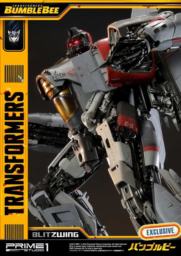Blitzwing (Exclusive Version) Transformers: Bumblebee (Film) – Prime1Studio – ActionFigure Brasil