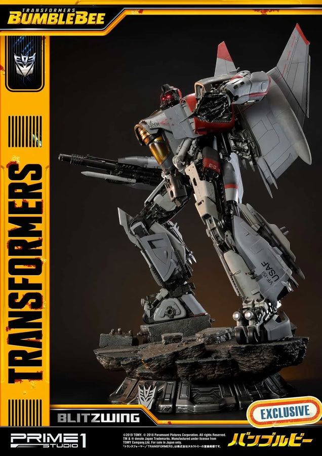 Blitzwing (Exclusive Version) Transformers: Bumblebee (Film) – Prime1Studio – ActionFigure Brasil