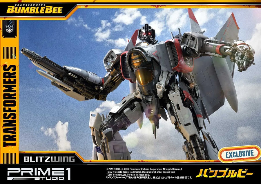 Blitzwing (Exclusive Version) Transformers: Bumblebee (Film) – Prime1Studio – ActionFigure Brasil