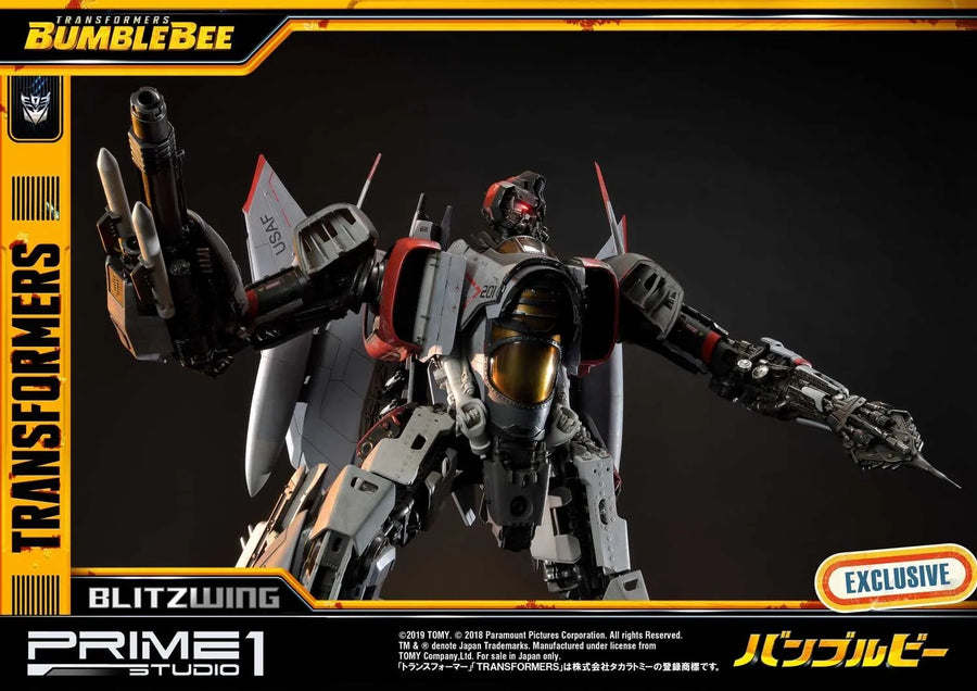 Blitzwing (Exclusive Version) Transformers: Bumblebee (Film) – Prime1Studio – ActionFigure Brasil