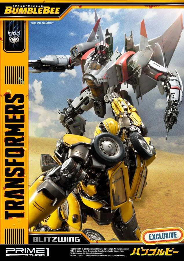 Blitzwing (Exclusive Version) Transformers: Bumblebee (Film) – Prime1Studio – ActionFigure Brasil