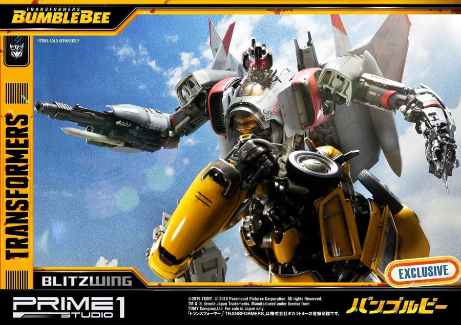 Blitzwing (Exclusive Version) Transformers: Bumblebee (Film) – Prime1Studio – ActionFigure Brasil