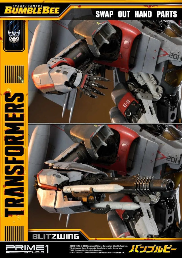 Blitzwing (Regular Version) Transformers: Bumblebee (Film) – Prime1Studio – ActionFigure Brasil