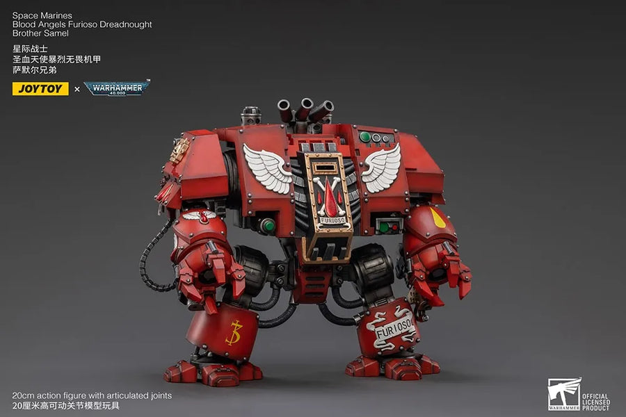 Blood Angels Furioso Dreadnought Brother Samel – Joytoy – ActionFigure Brasil