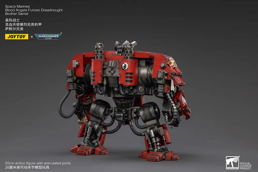 Blood Angels Furioso Dreadnought Brother Samel – Joytoy – ActionFigure Brasil