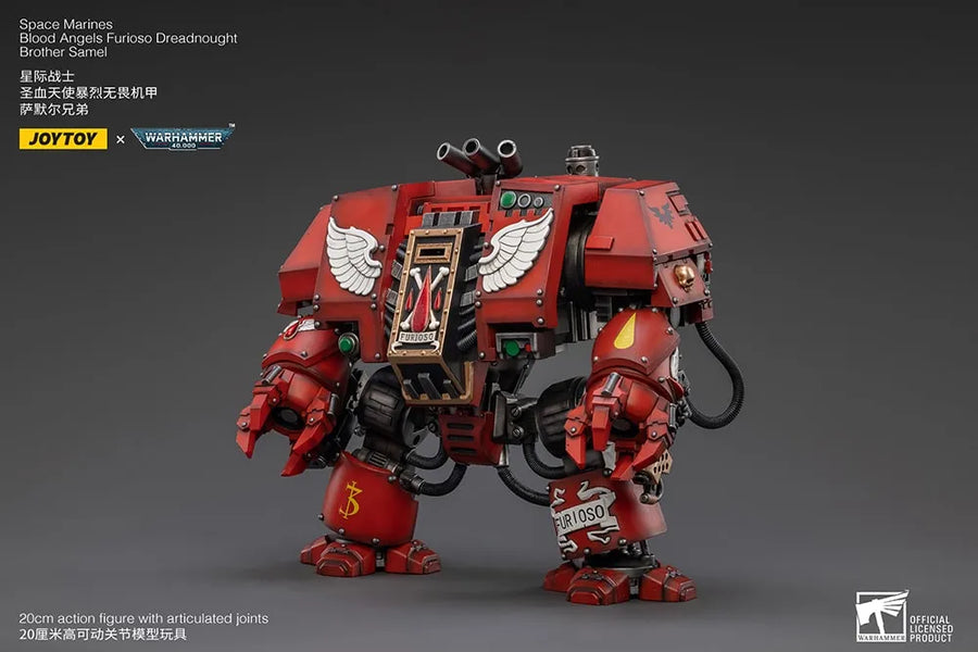 Blood Angels Furioso Dreadnought Brother Samel – Joytoy – ActionFigure Brasil