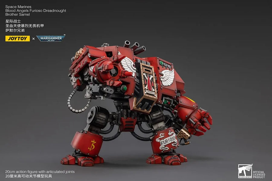 Blood Angels Furioso Dreadnought Brother Samel – Joytoy – ActionFigure Brasil