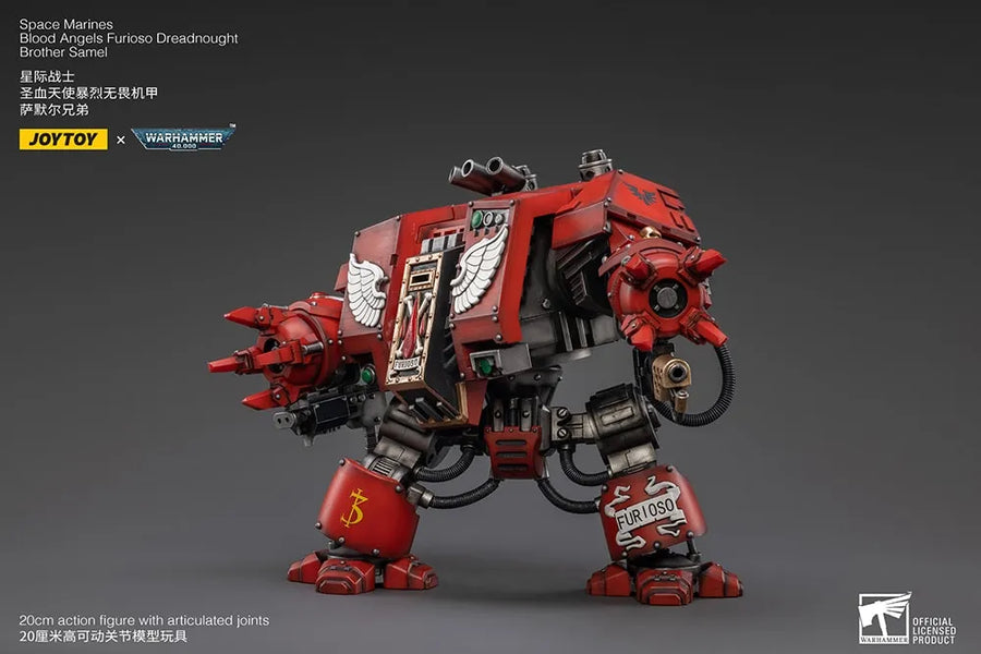 Blood Angels Furioso Dreadnought Brother Samel – Joytoy – ActionFigure Brasil